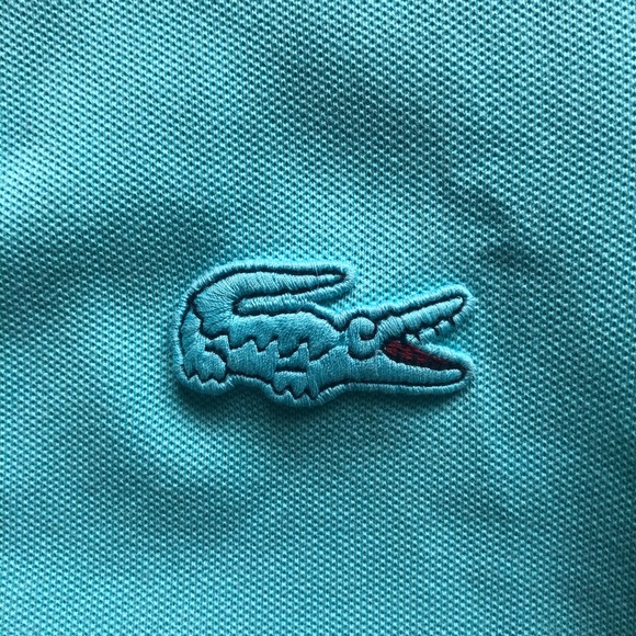 Lacoste Polo in Sky Blue - Picture 3 of 4